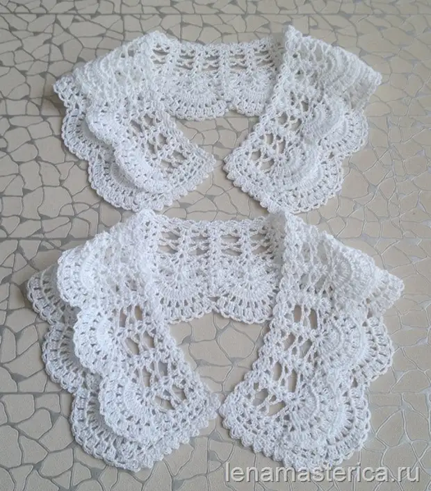 Elegant Crochet Collars vum Lunna Master. D'Auswiel