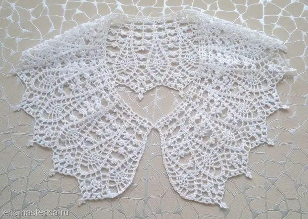 Elegant crochet collars from Lena Master. Selection