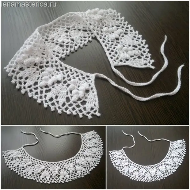 Elegant Crochet Collars vum Lunna Master. D'Auswiel