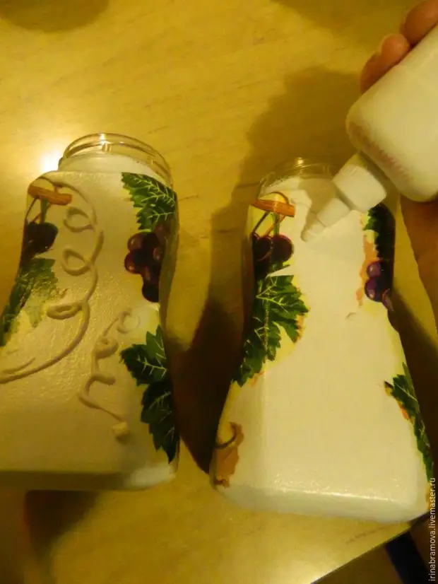 Handwerk: decoupage op koffiekeuken