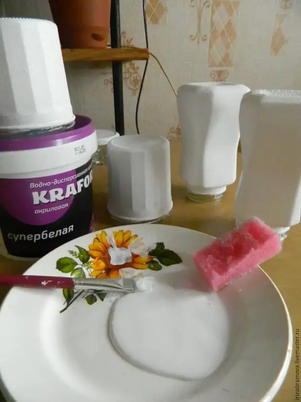 Handwerk: decoupage op koffiekeuken