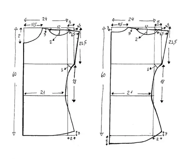 Blouse b'mudell ta 'spallejn miftuħ