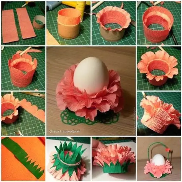 Stands for eggs for Easter: 8 beautiful ideas