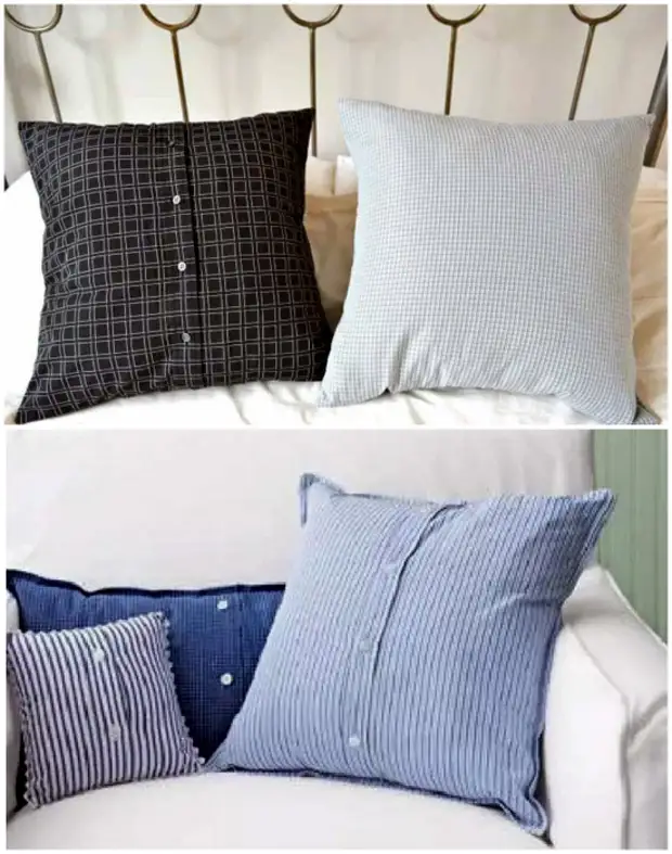 Pillowcases for sofa pillows.