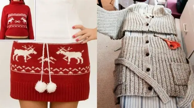What beautiful and unusual things can be made with your own hands from an old unnecessary sweater