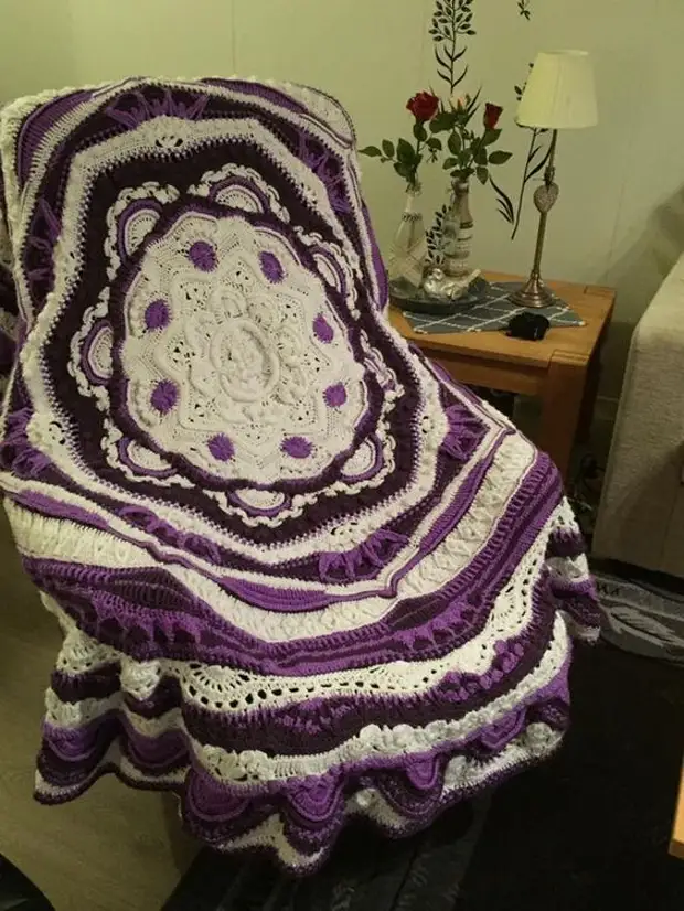 Knitting Mandala. 18 madarasa ya bwana.