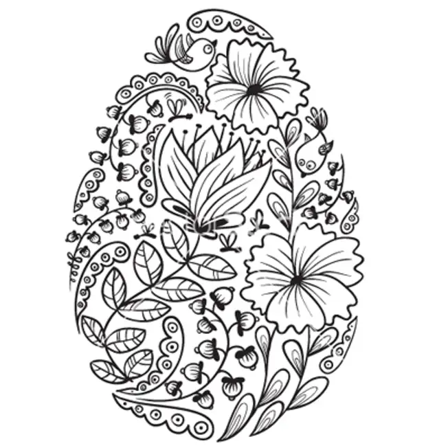 Cute-Doodle-Floral-Easter-Egg-vector-770008 (380x400, 131kb)