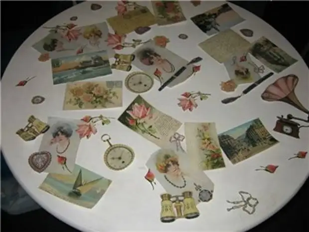 Tabel - Decoupage: Kelas Master