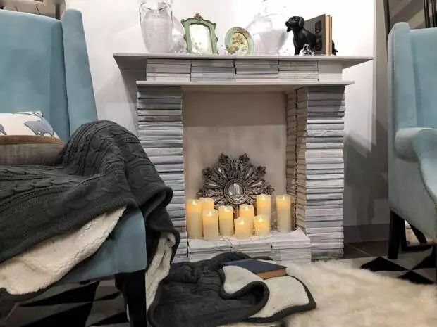 Photrowon sa apartment: usa ka malipayon nga pangdekorasyon nga fireplace sa ilang kaugalingon nga mga kamot