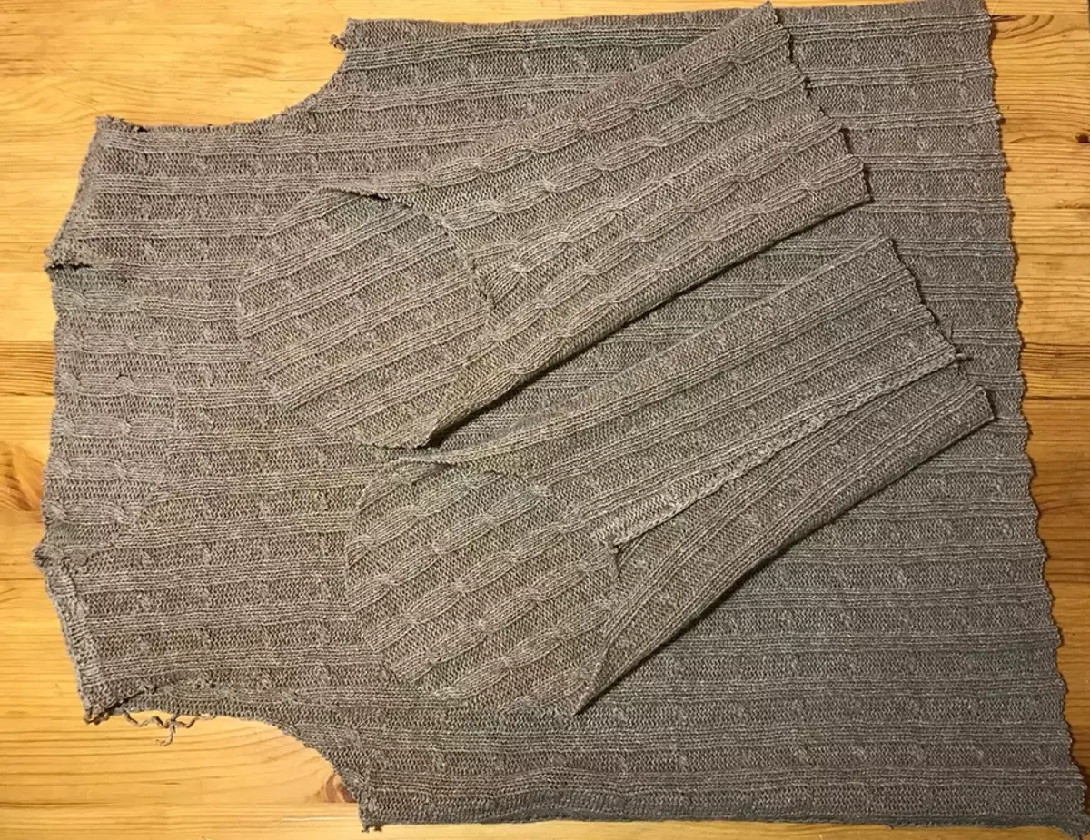 Hur man syr en enkel varm tröja på symaskinen
